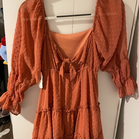 Altard state orange dress - Picture 2 of 3